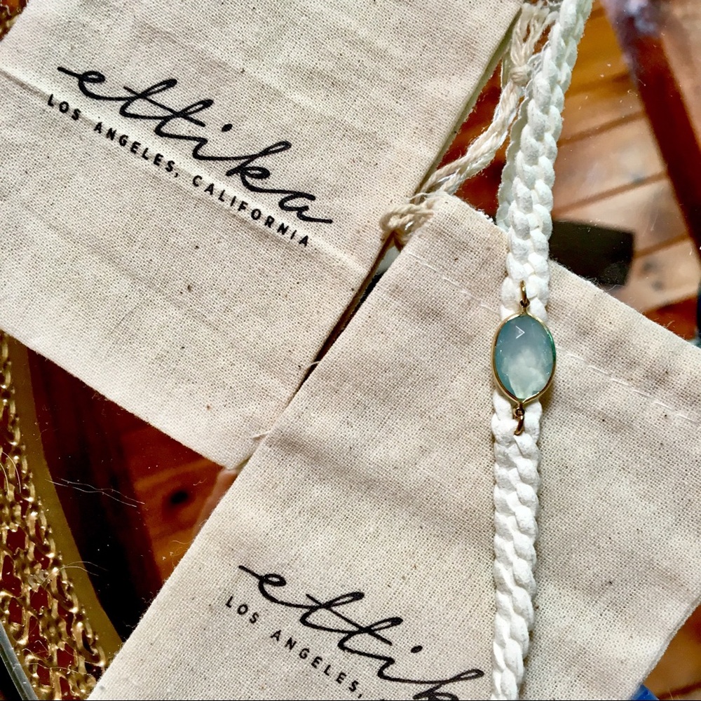 Ettika crystal braided choker